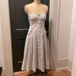 Ulla Johnson
Blue and White striped dress